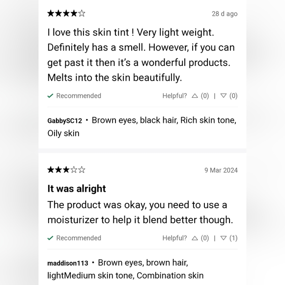 🌸 Sephora Collection Matte Perfection Lightweight Tinted Moisturizer Taffeta 13 - Picture 6 of 10